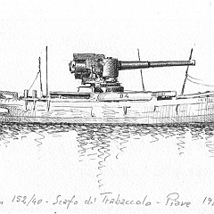 1917 - Piave - Trabaccolo 'Foca 4'